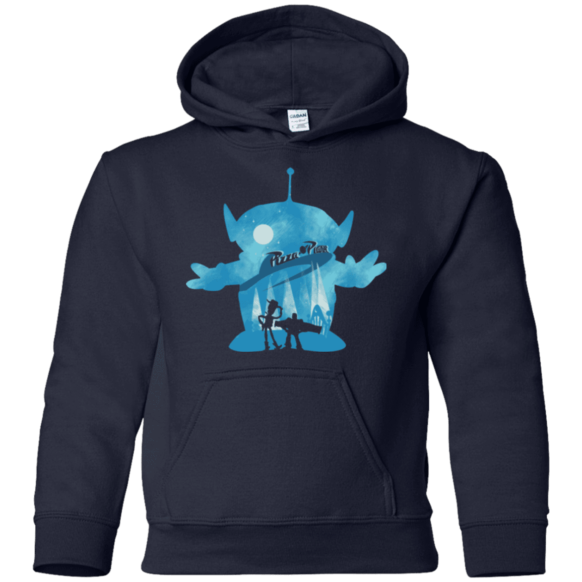 Sweatshirts Navy / YS Toy Portrait Youth Hoodie