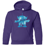 Sweatshirts Purple / YS Toy Portrait Youth Hoodie