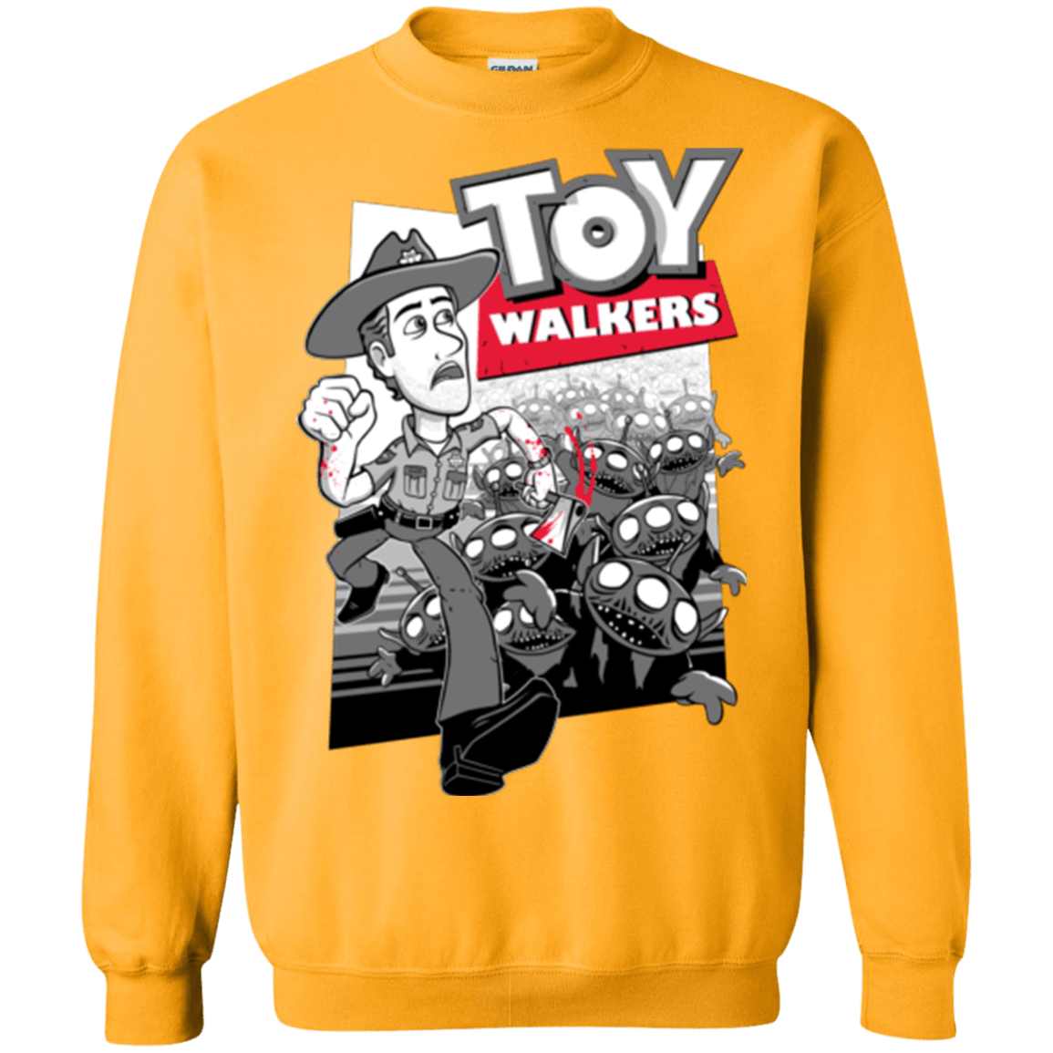 Sweatshirts Gold / Small Toy Walkers Crewneck Sweatshirt