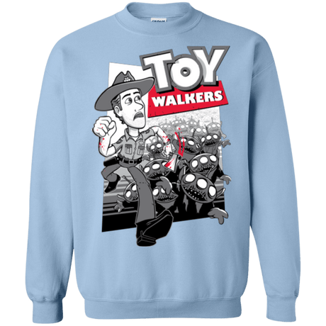 Sweatshirts Light Blue / Small Toy Walkers Crewneck Sweatshirt