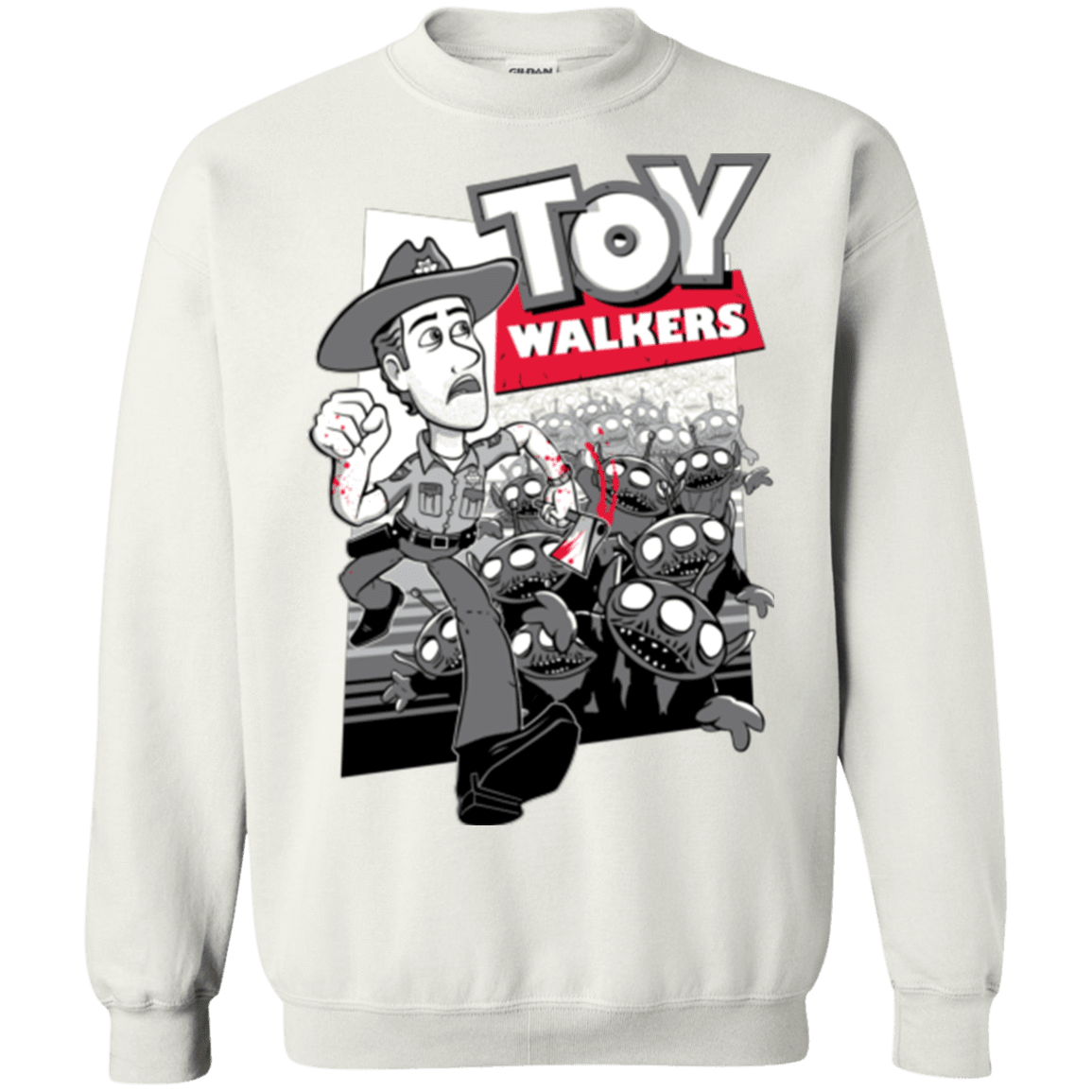 Sweatshirts White / Small Toy Walkers Crewneck Sweatshirt