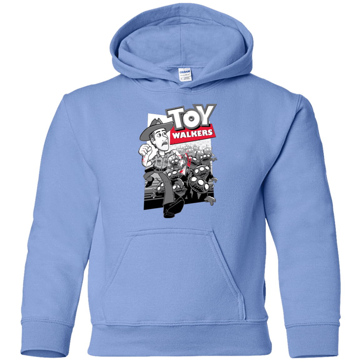 Sweatshirts Carolina Blue / YS Toy Walkers Youth Hoodie
