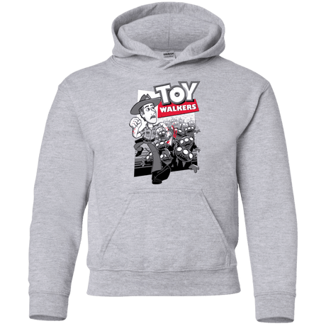 Sweatshirts Sport Grey / YS Toy Walkers Youth Hoodie