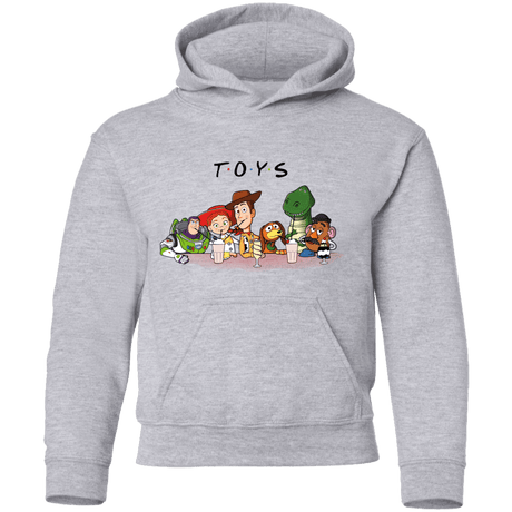 Sweatshirts Sport Grey / YS TOYS G185B Youth Pullover Hoodie