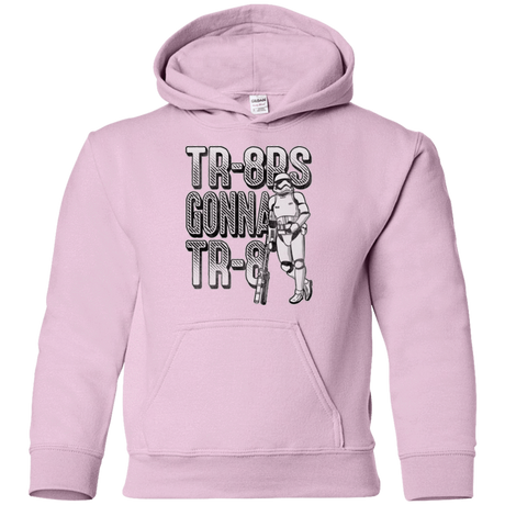 Sweatshirts Light Pink / YS TR8R Youth Hoodie