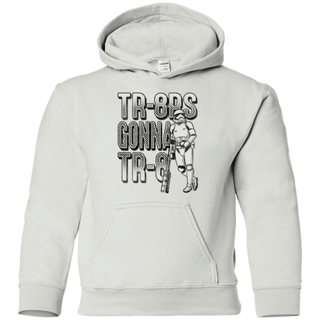 Sweatshirts White / YS TR8R Youth Hoodie