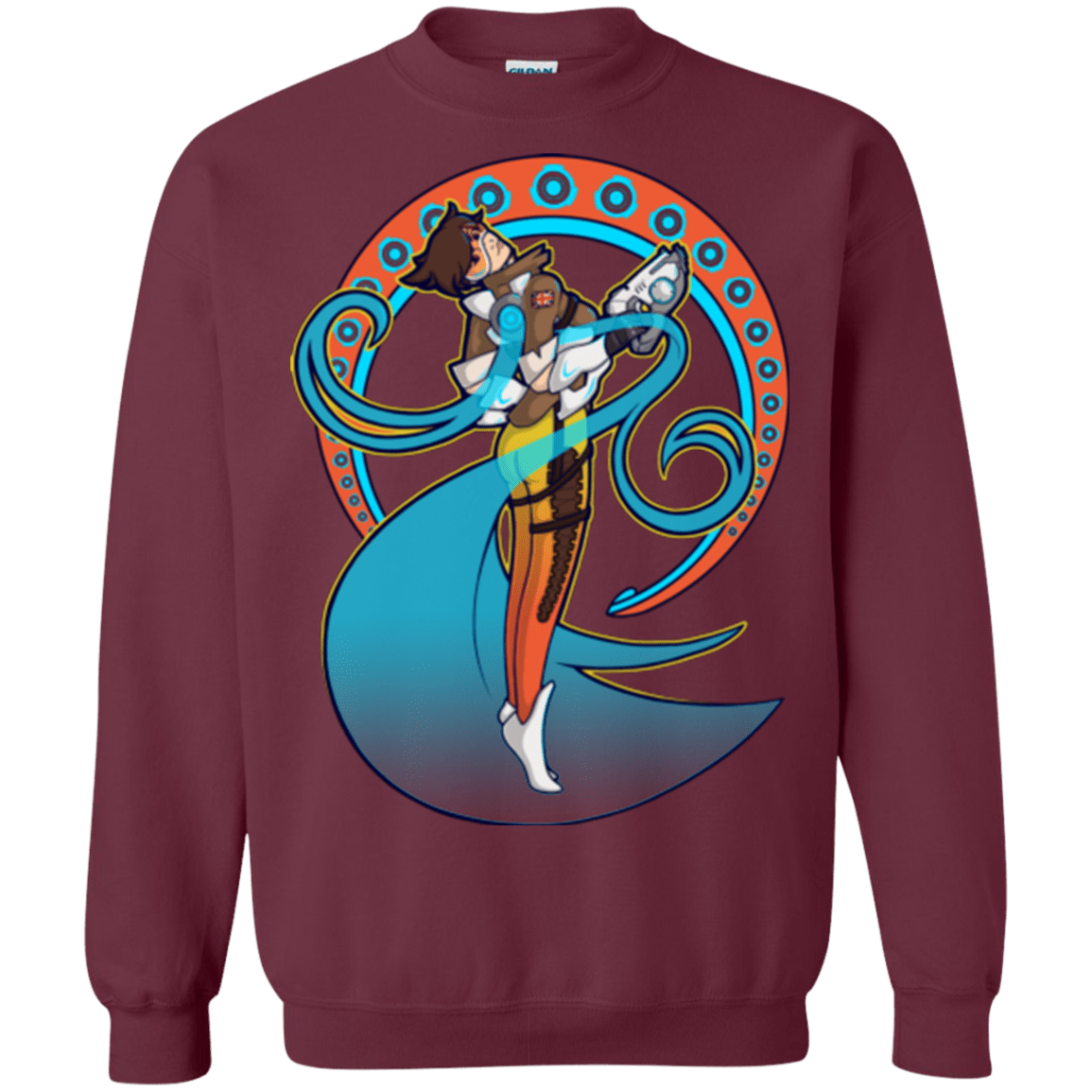 Sweatshirts Maroon / Small Tracer Nouveau Crewneck Sweatshirt