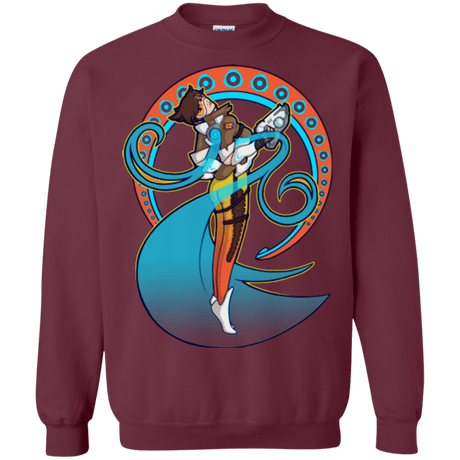 Sweatshirts Maroon / Small Tracer Nouveau Crewneck Sweatshirt