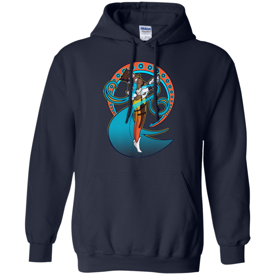 Sweatshirts Navy / Small Tracer Nouveau Pullover Hoodie