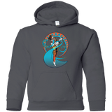 Sweatshirts Charcoal / YS Tracer Nouveau Youth Hoodie
