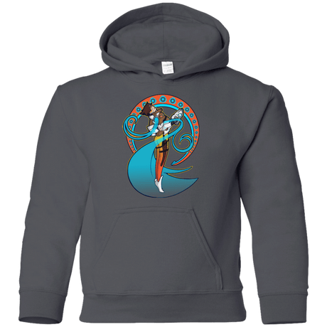 Sweatshirts Charcoal / YS Tracer Nouveau Youth Hoodie