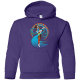 Sweatshirts Purple / YS Tracer Nouveau Youth Hoodie