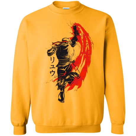 Sweatshirts Gold / Small Traditional Fighter Crewneck Sweatshirt