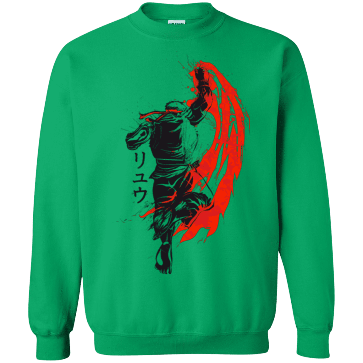 Sweatshirts Irish Green / Small Traditional Fighter Crewneck Sweatshirt