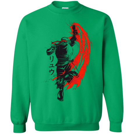 Sweatshirts Irish Green / Small Traditional Fighter Crewneck Sweatshirt