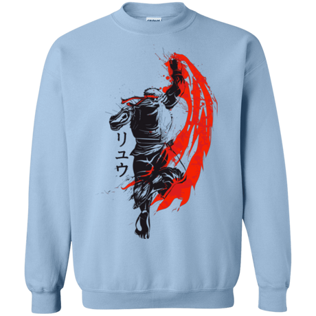 Sweatshirts Light Blue / Small Traditional Fighter Crewneck Sweatshirt