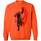 Sweatshirts Orange / Small Traditional Fighter Crewneck Sweatshirt