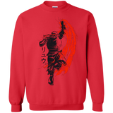 Sweatshirts Red / Small Traditional Fighter Crewneck Sweatshirt
