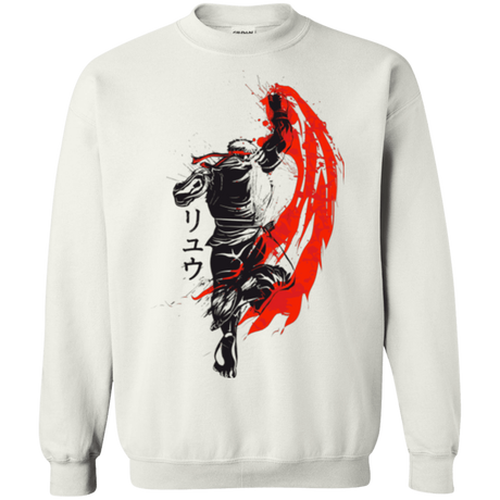 Sweatshirts White / Small Traditional Fighter Crewneck Sweatshirt