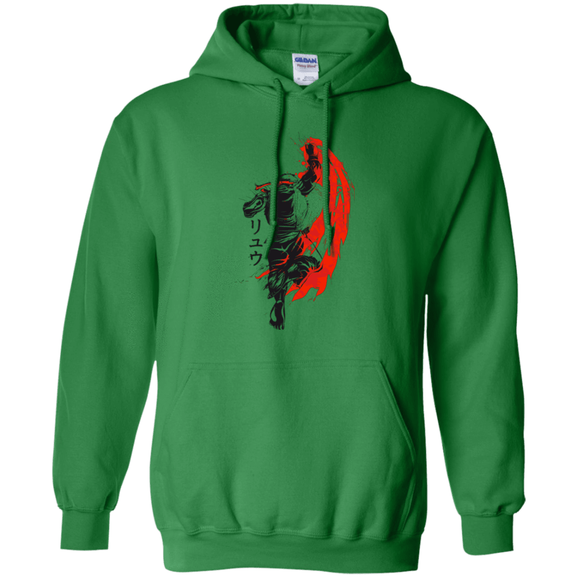 Sweatshirts Irish Green / Small Traditional Fighter Pullover Hoodie