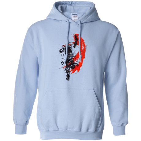 Sweatshirts Light Blue / Small Traditional Fighter Pullover Hoodie