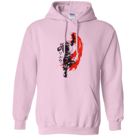 Sweatshirts Light Pink / Small Traditional Fighter Pullover Hoodie