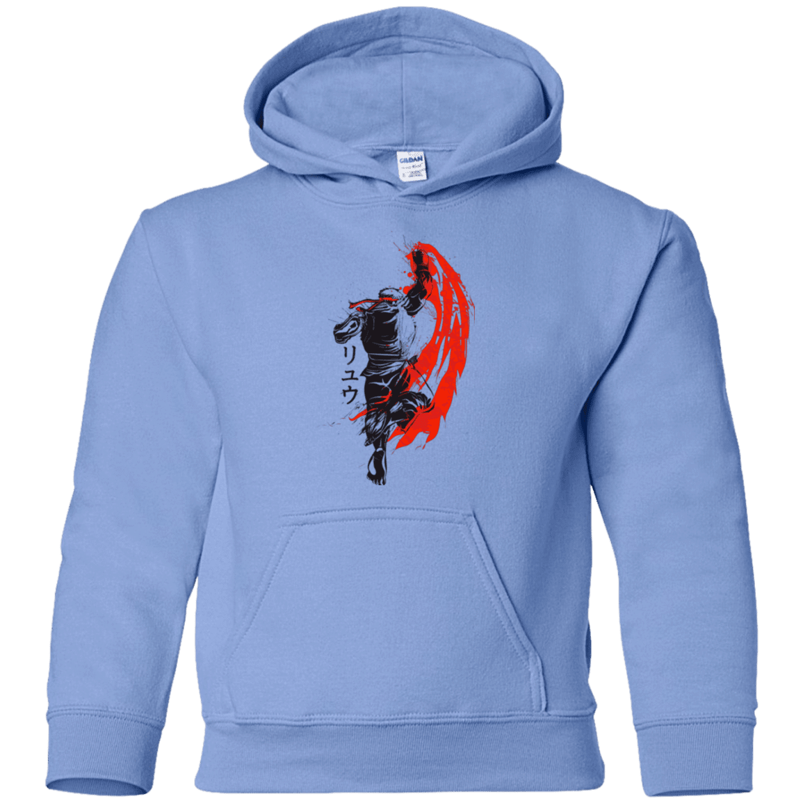 Sweatshirts Carolina Blue / YS Traditional Fighter Youth Hoodie