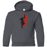 Sweatshirts Charcoal / YS Traditional Fighter Youth Hoodie