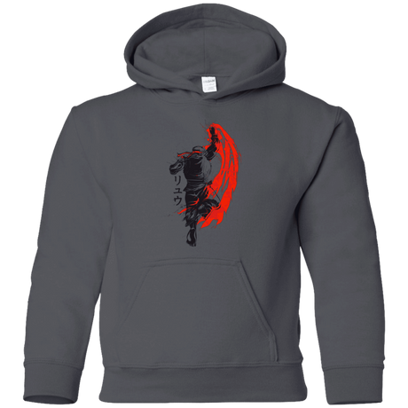 Sweatshirts Charcoal / YS Traditional Fighter Youth Hoodie