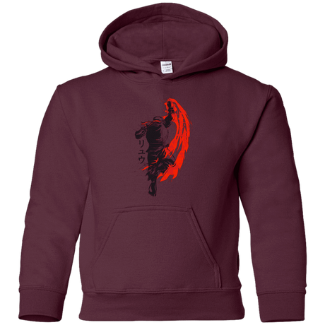 Sweatshirts Maroon / YS Traditional Fighter Youth Hoodie