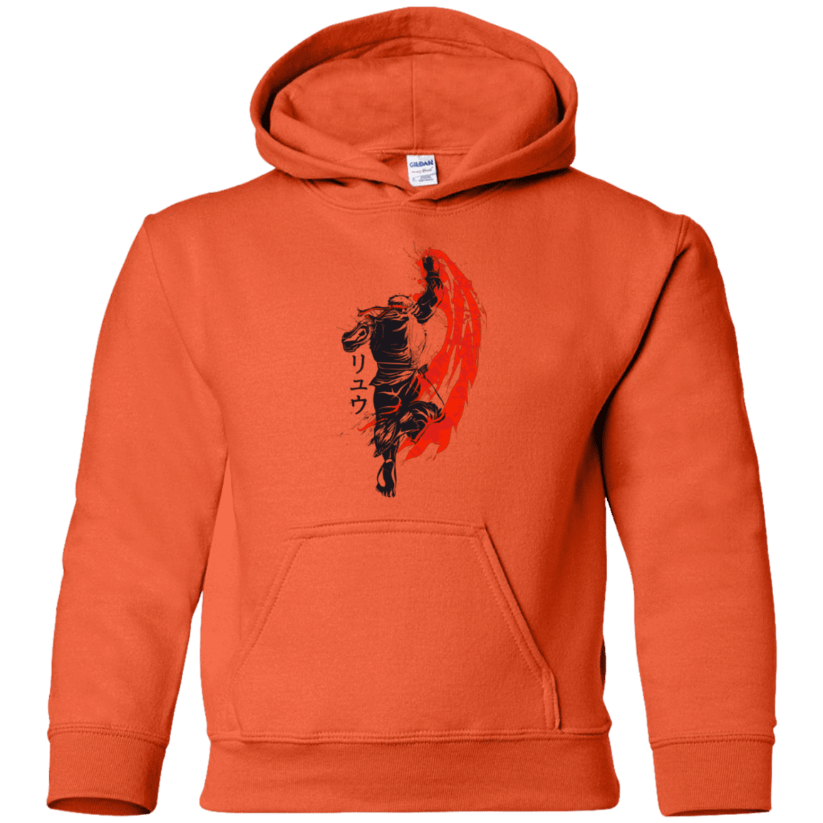 Sweatshirts Orange / YS Traditional Fighter Youth Hoodie