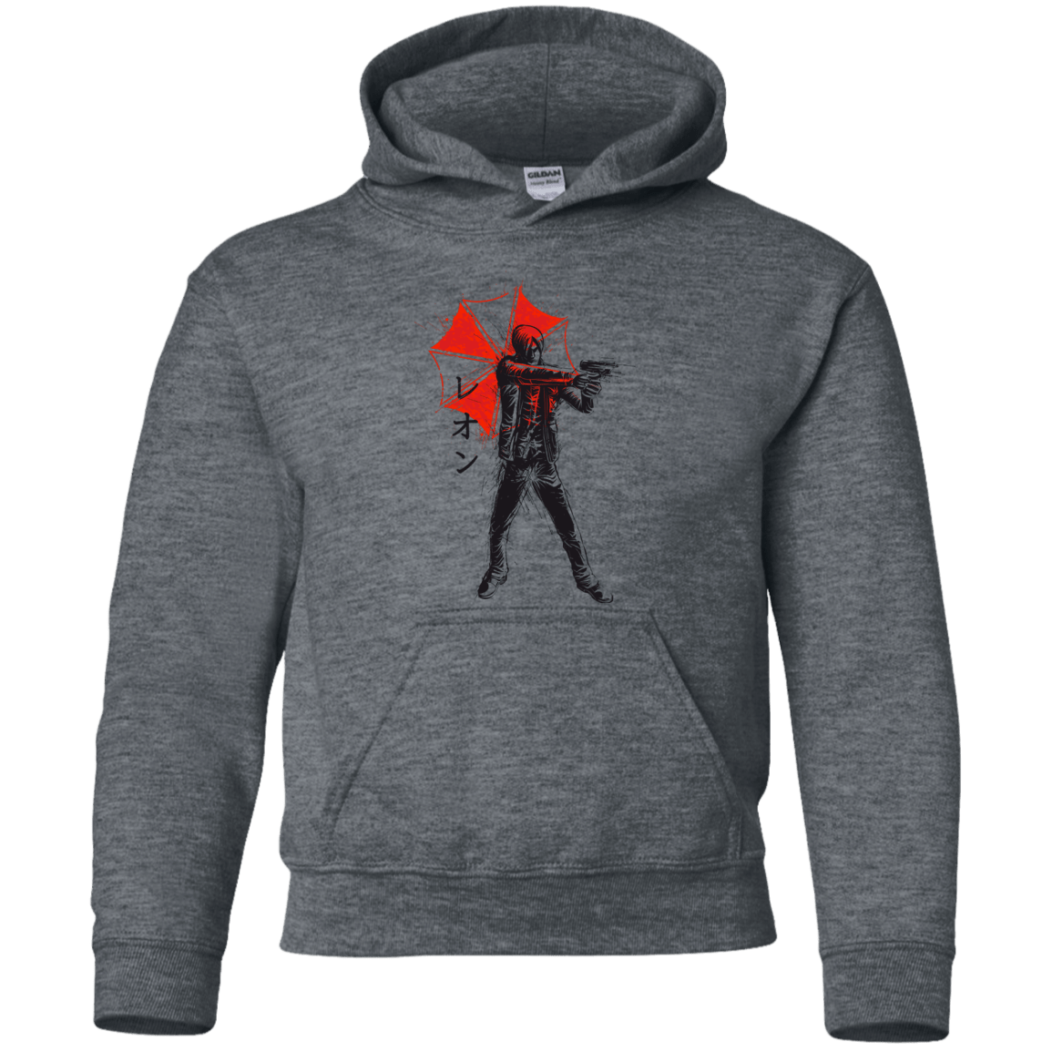 Sweatshirts Dark Heather / YS Traditional S.T.A.R.S Youth Hoodie