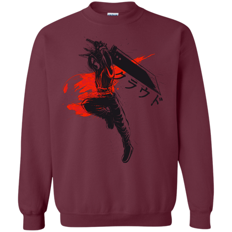 Sweatshirts Maroon / S Traditional Soldier Crewneck Sweatshirt