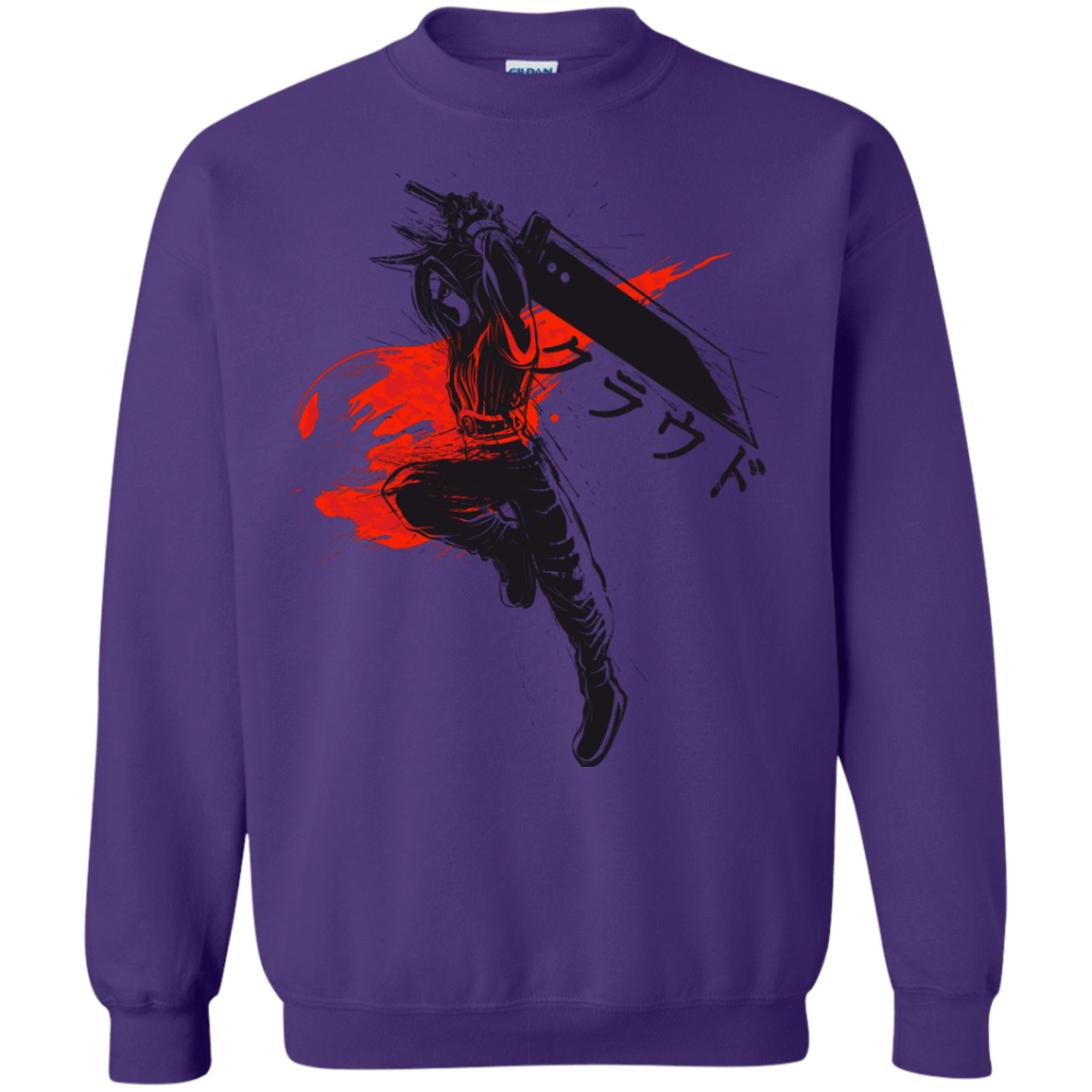 Sweatshirts Purple / S Traditional Soldier Crewneck Sweatshirt