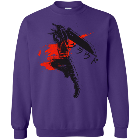 Sweatshirts Purple / S Traditional Soldier Crewneck Sweatshirt