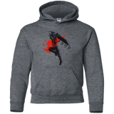 Sweatshirts Dark Heather / YS Traditional Soldier Youth Hoodie