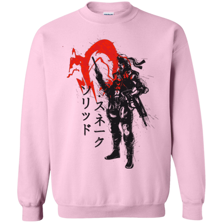 Sweatshirts Light Pink / Small Traditional Solid Crewneck Sweatshirt