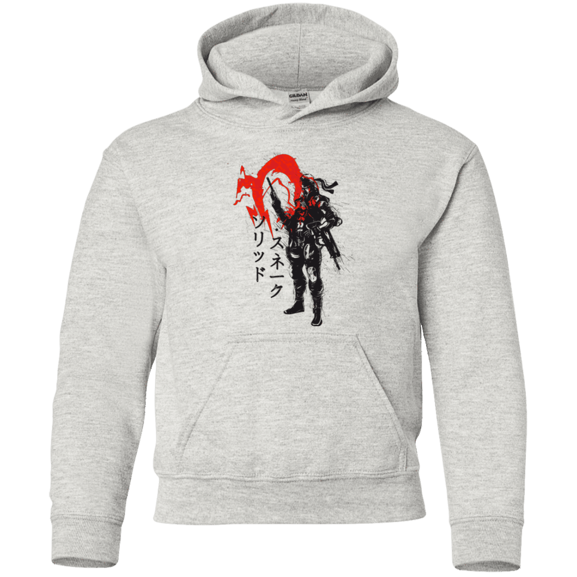 Sweatshirts Ash / YS Traditional Solid Youth Hoodie