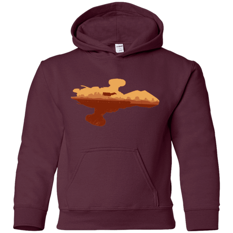 Sweatshirts Maroon / YS Train job Youth Hoodie