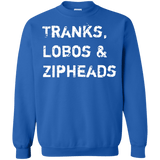 Sweatshirts Royal / Small Tranks Lobos Zipheads Crewneck Sweatshirt