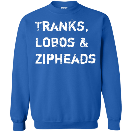 Sweatshirts Royal / Small Tranks Lobos Zipheads Crewneck Sweatshirt