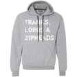 Sweatshirts Sport Grey / Small Tranks Lobos Zipheads Premium Fleece Hoodie