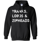 Sweatshirts Black / Small Tranks Lobos Zipheads Pullover Hoodie