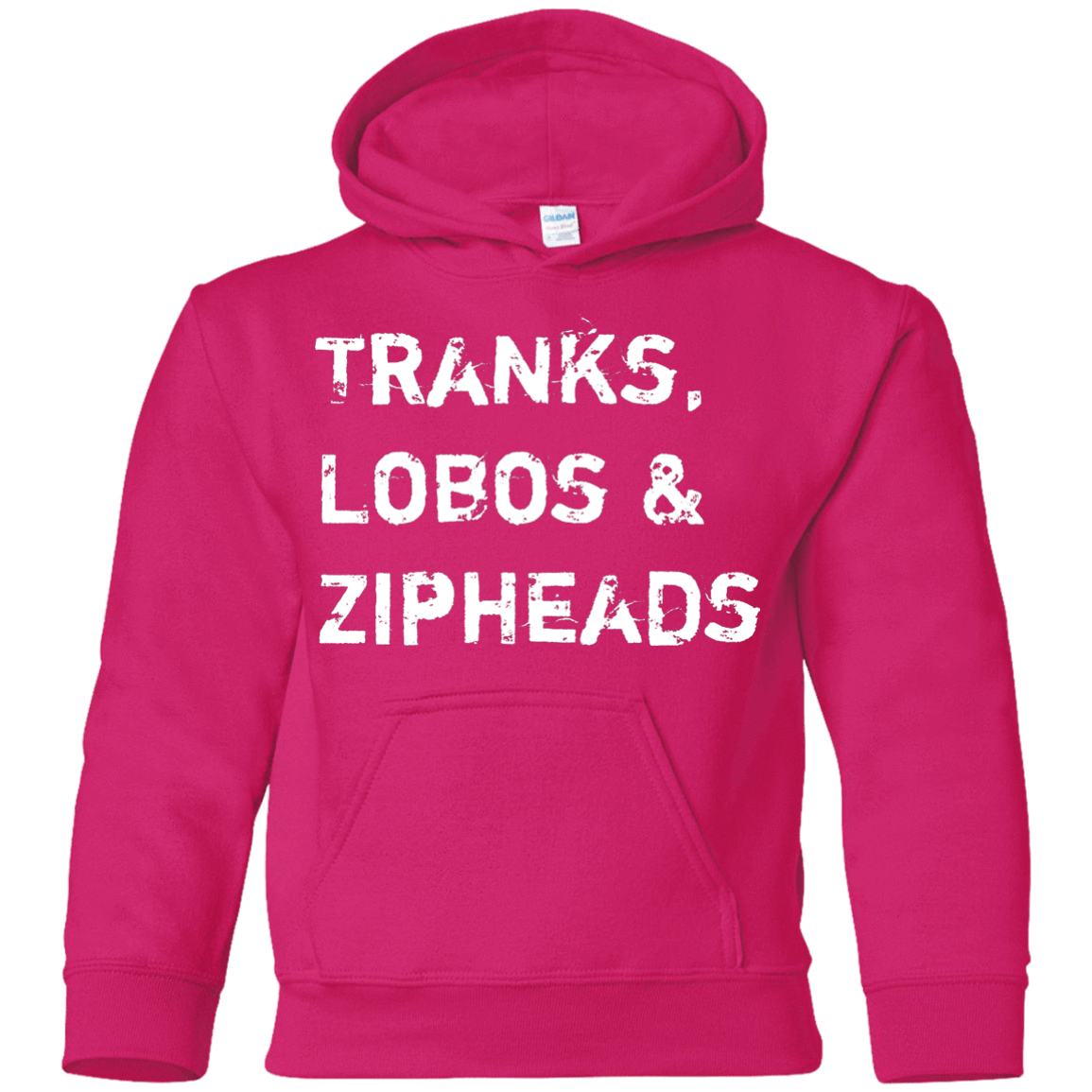 Sweatshirts Heliconia / YS Tranks Lobos Zipheads Youth Hoodie