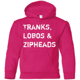 Sweatshirts Heliconia / YS Tranks Lobos Zipheads Youth Hoodie