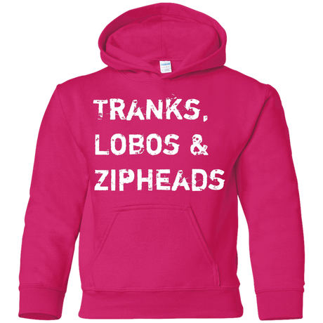 Sweatshirts Heliconia / YS Tranks Lobos Zipheads Youth Hoodie