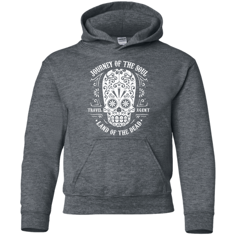 Sweatshirts Dark Heather / YS Travel Agent Catrina Youth Hoodie