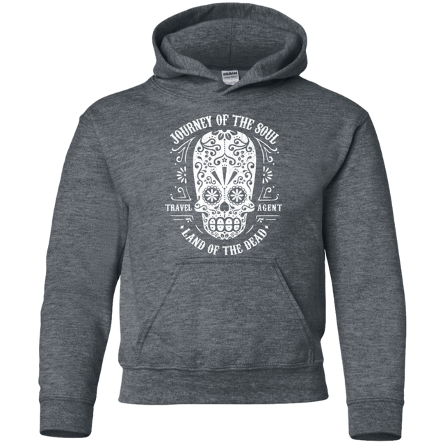 Sweatshirts Dark Heather / YS Travel Agent Catrina Youth Hoodie