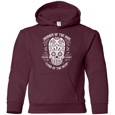 Sweatshirts Maroon / YS Travel Agent Catrina Youth Hoodie