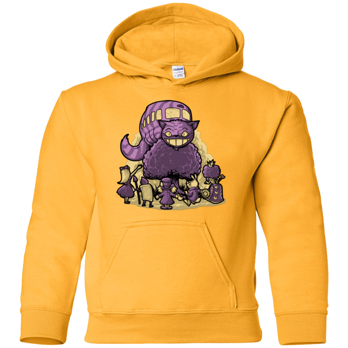 Sweatshirts Gold / YS TRAVELING WONDERLAND Youth Hoodie